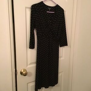 Laura Ashley Essentials Vintage 90’s Polka Dot Dress